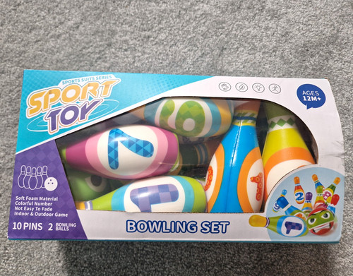 Sport toy soft foam skittles - toy,