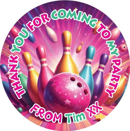 Personalised bowling smahing - personalised,