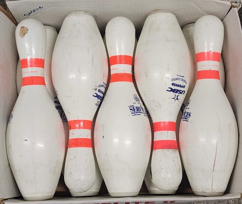 Used bowling pins qty - used, 10