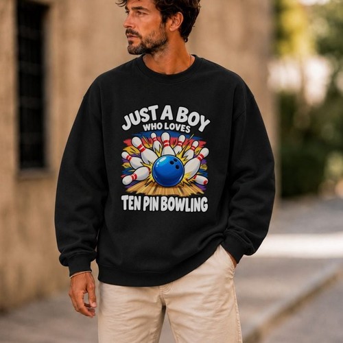 Ten pin bowling strike - ten,