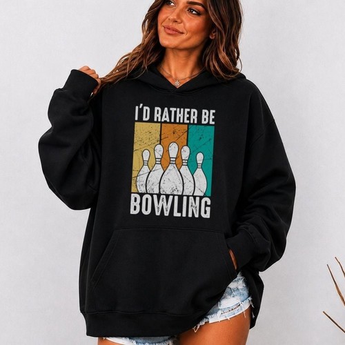 Rather bowling hoodie - i'd,