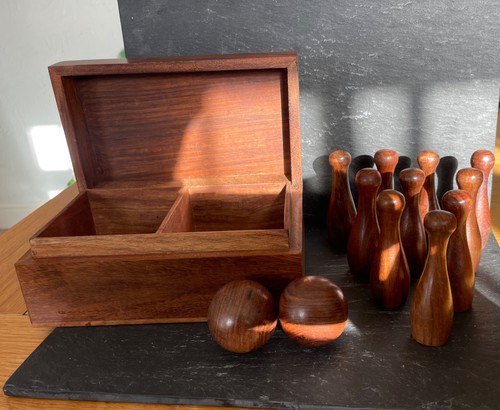 Wooden ten pin - wooden, bowling