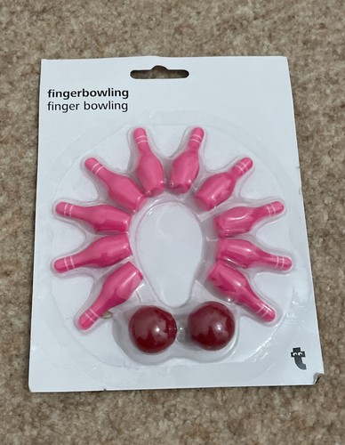 Finger bowling pins - 10, +