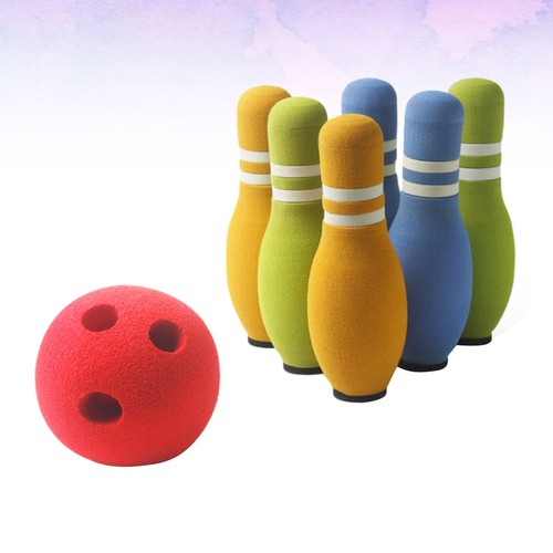 7pcs kids outdoor - bowling, set