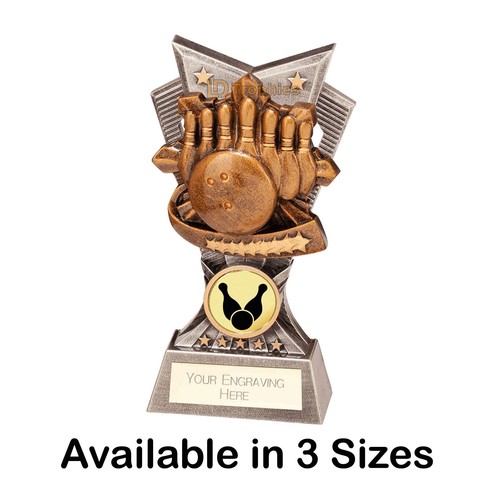 Ten pin bowling - trophy, 3