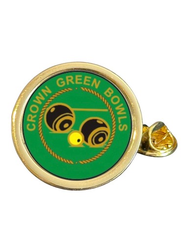 Crown green bowling - green, gold