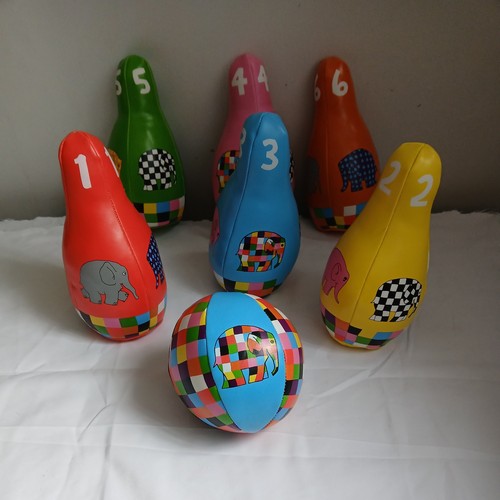 Elmer the elephant bowling - elmer,
