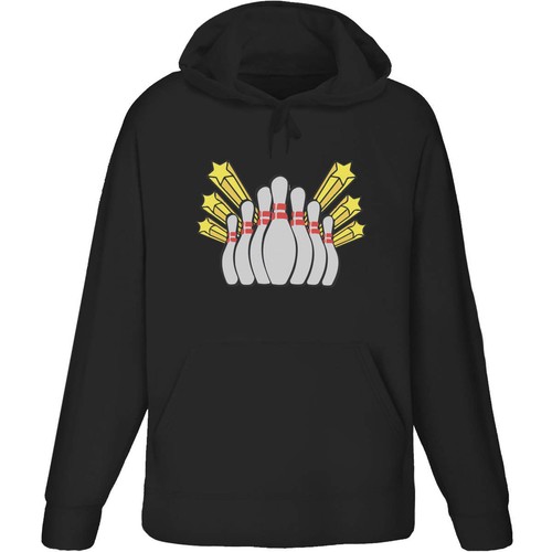 Bowling pins adult - 'bowling, hoodie
