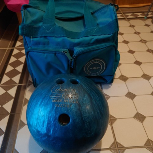Bowling ball with bag - bowling,