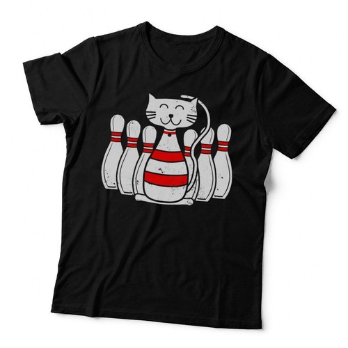 Funny cat lover bowling - cat,