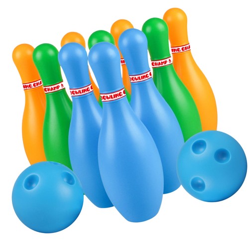 Plastic bowling toys for kids - plastic,