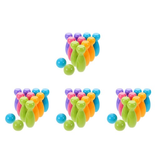 Multicolor kids bowling - bowling, set
