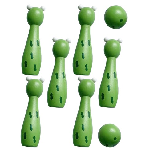 Kids bowling set wooden - kids,