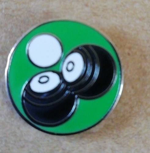 Bowls ball enamel pin badge - pin,