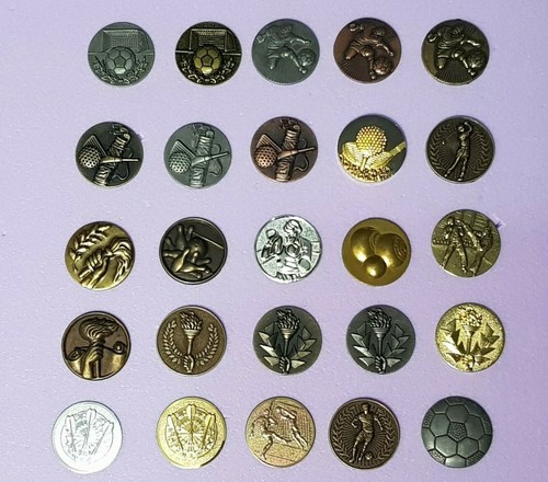 Metal trophy medal centres - trophy,