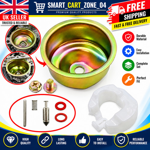 New carburettor float bowl - new,