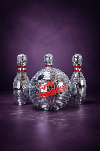 Personalised disco bowling set - disco,