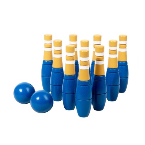 Wooden bowling set classic - set,