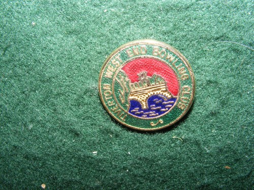 Vintage enamel badge tiverton - vintage,