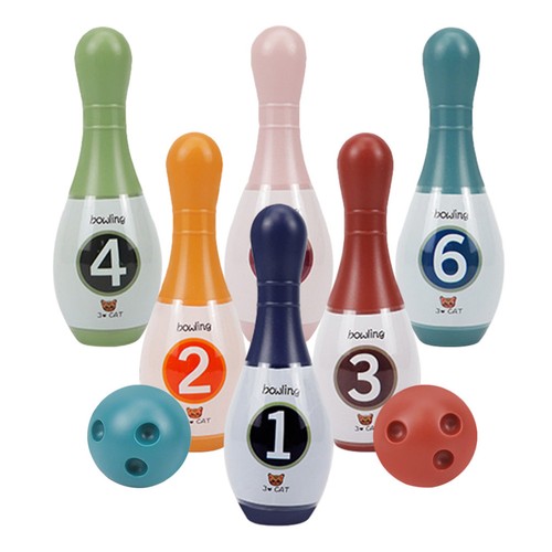 Set bowling toys kids indoor - toys,