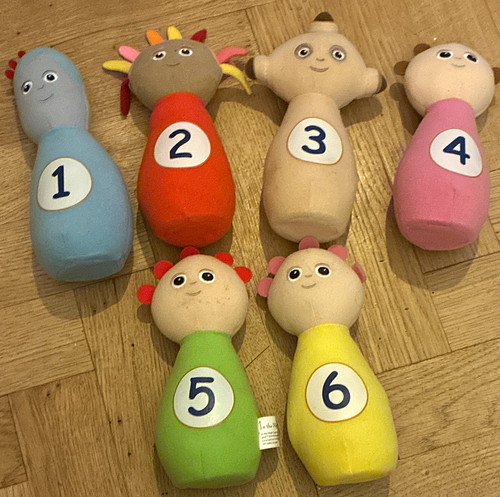 Children soft plush - plush, bowling