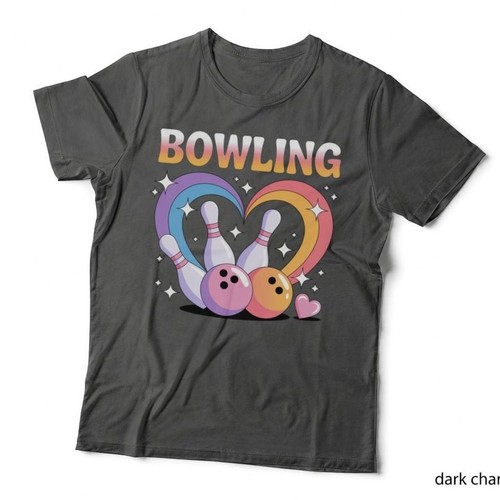 Bowling shirt pins - bowling, t-shirt,