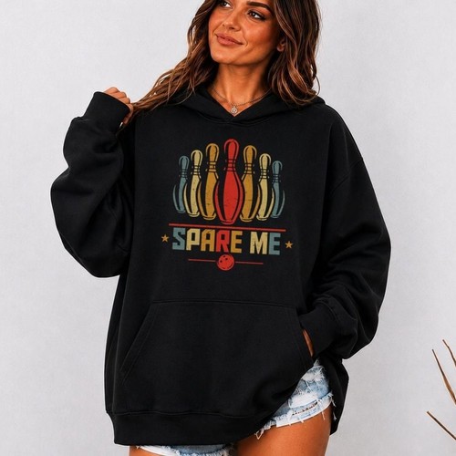 Bowling pins spare hoodie - pins, me