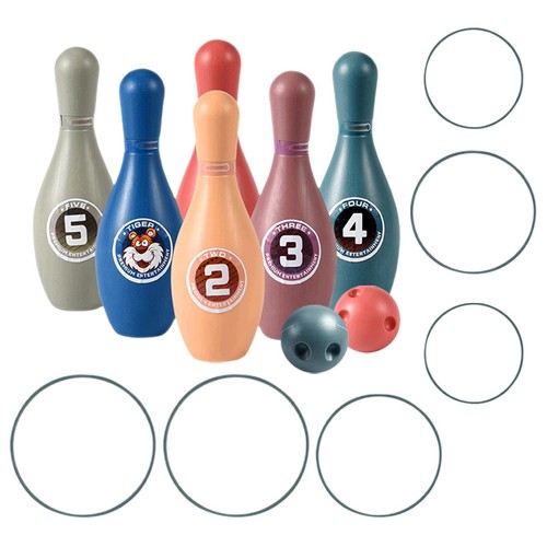 Reusable kids bowling - bowling, plastic